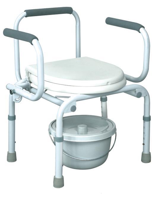 Commode Wheelchair and Commode Chair (SC-CC05(S))