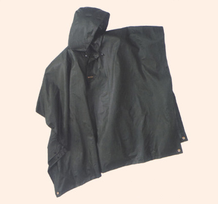 Black Ponchos, Raincoat, Waterproof Rainwear