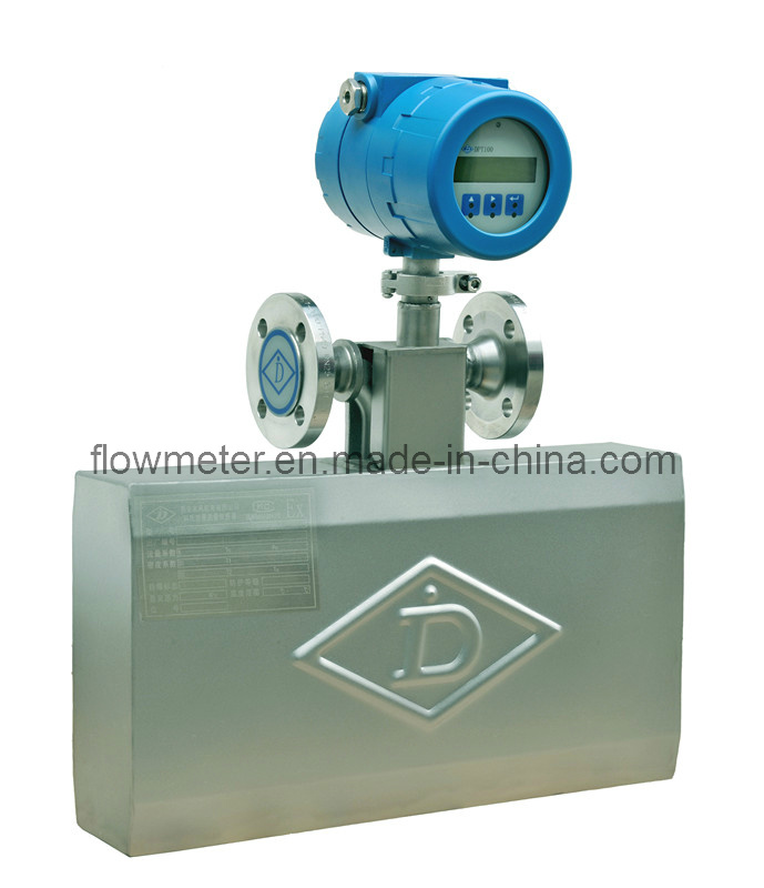 Dn40 Mass Flow Meter for Measuring Liquids (Water, Fuel, Rude Oil, Gasoline, Diesel, Solvent, Slurry)