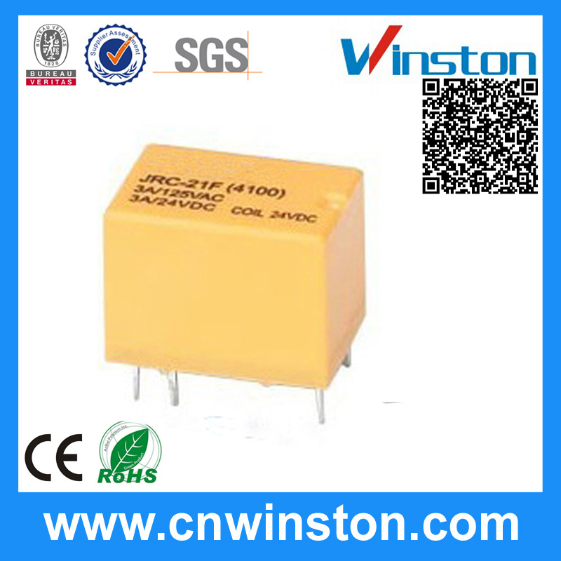 Jrc-21f Miniature PCB Mounting Relay with CE