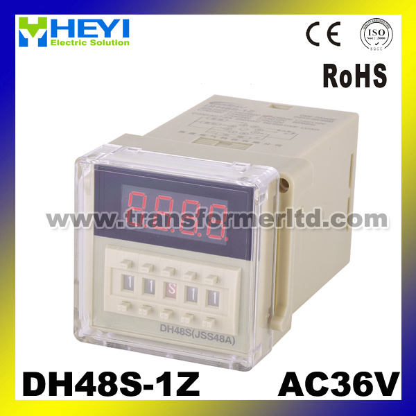 LED Display Dh48s Digital Time Relay with Socket