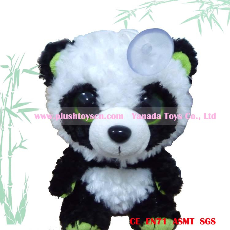 18cm Simulation Plush Panda Toys (with sucker)