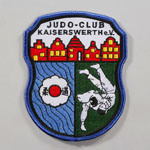 100% Embroidery Fabric,Judo-Club Embroidery Patch, Embroidery Badge (EMBO9)