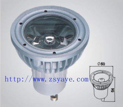 1W/3W LED GU10, LED Spotlights with Cree, Edison, Semileds and CE, ROHS( YAYE-GU10-DG3WA2)