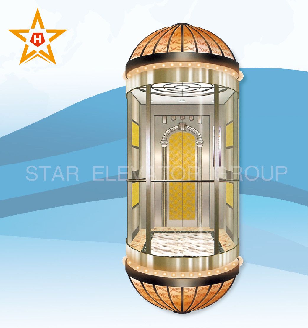 Beautiful& Durable Panoramic Capsule Lift Elevator