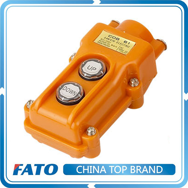 COB-61 Rainproof Hoist Crane Push Button Remote Control Switch