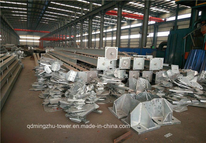 220kv Angular Electric Power Transmission Tower, Lattice Steel Tower, Transmission Line Tower
