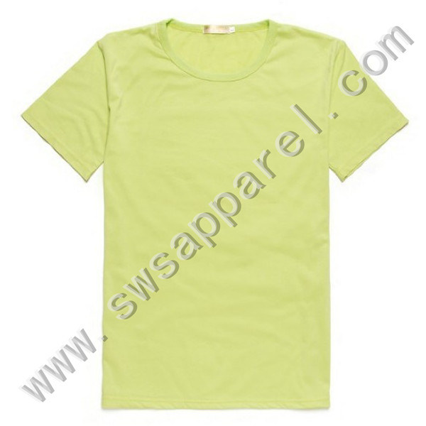 Custom Color Plain Round Neck Printing T-Shirt