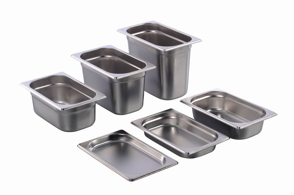 Kitchen Equipment 1/4 Stainless Steel Food Tray China Manufacturing