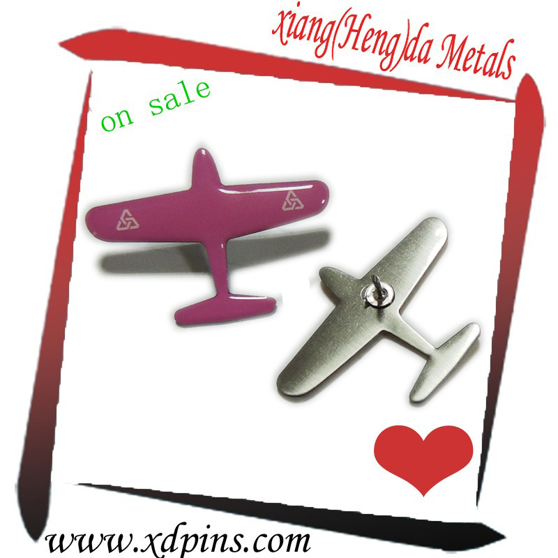 Airplane Pin/Badge Holder/Pin Badge