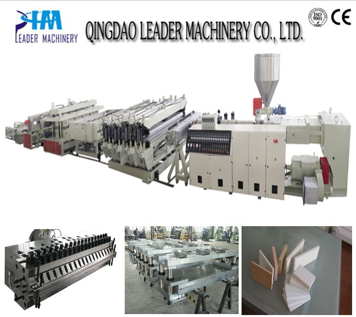 WPC (wood PVC foam) Door Profile Extrusion Line, WPC Board Machinery