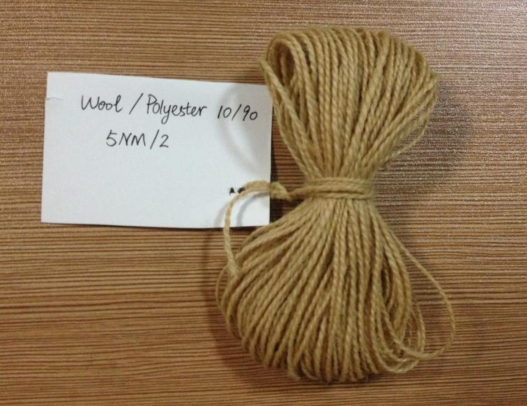 Wool / Polyester Blended Yarn