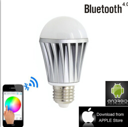 Timer+Group+Music Smartphone Controlled Bluetooth LED Smart Lighting