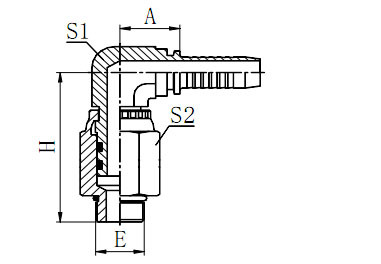 Hydraulic Fitting (16091KSW)