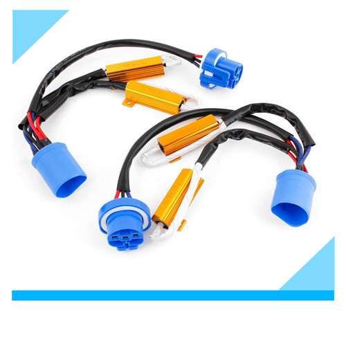 Factory Hot Sale DRL Bulb Decoder 9004 9007 Resistor with Wiring Harness