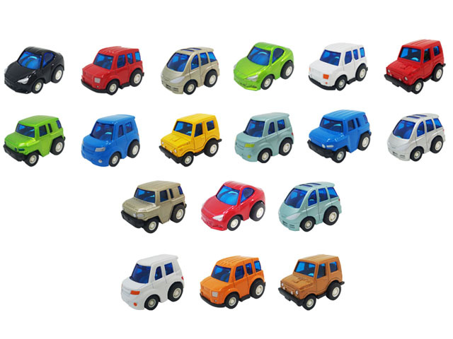 green mini toy car