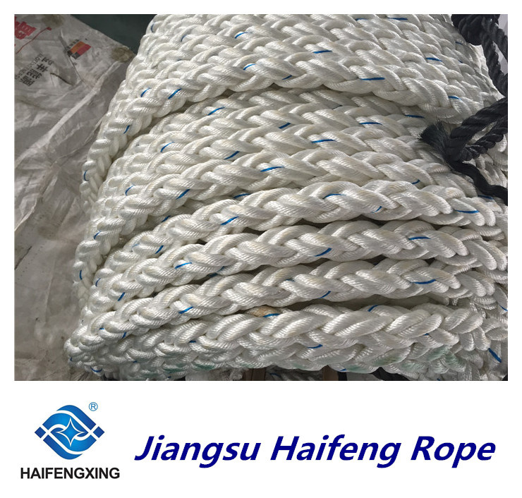 32mm 8-Strand Polyester Rope Mooring Rope PP Rope Nylon Rope