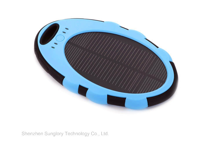 Three Proofing Portable Solar Charger for Digital Products