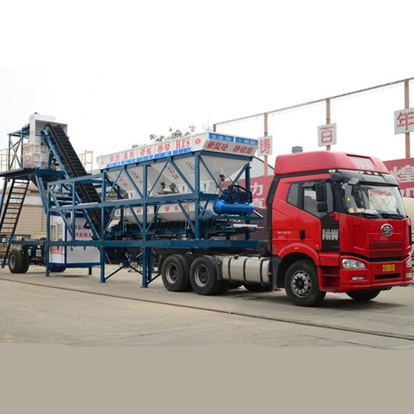 CE Certificate Yhzs35 Mobile Mixing Plant on Sale