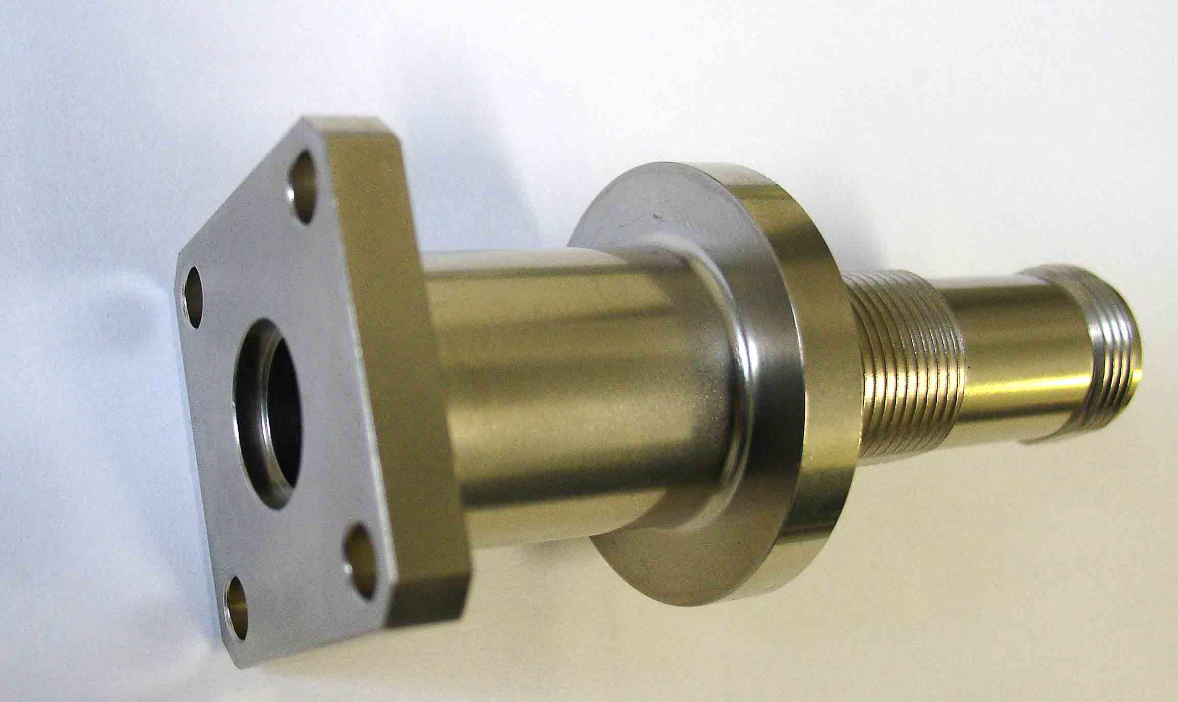 Precision CNC Machining Stainless Steel Telecommunication Connector