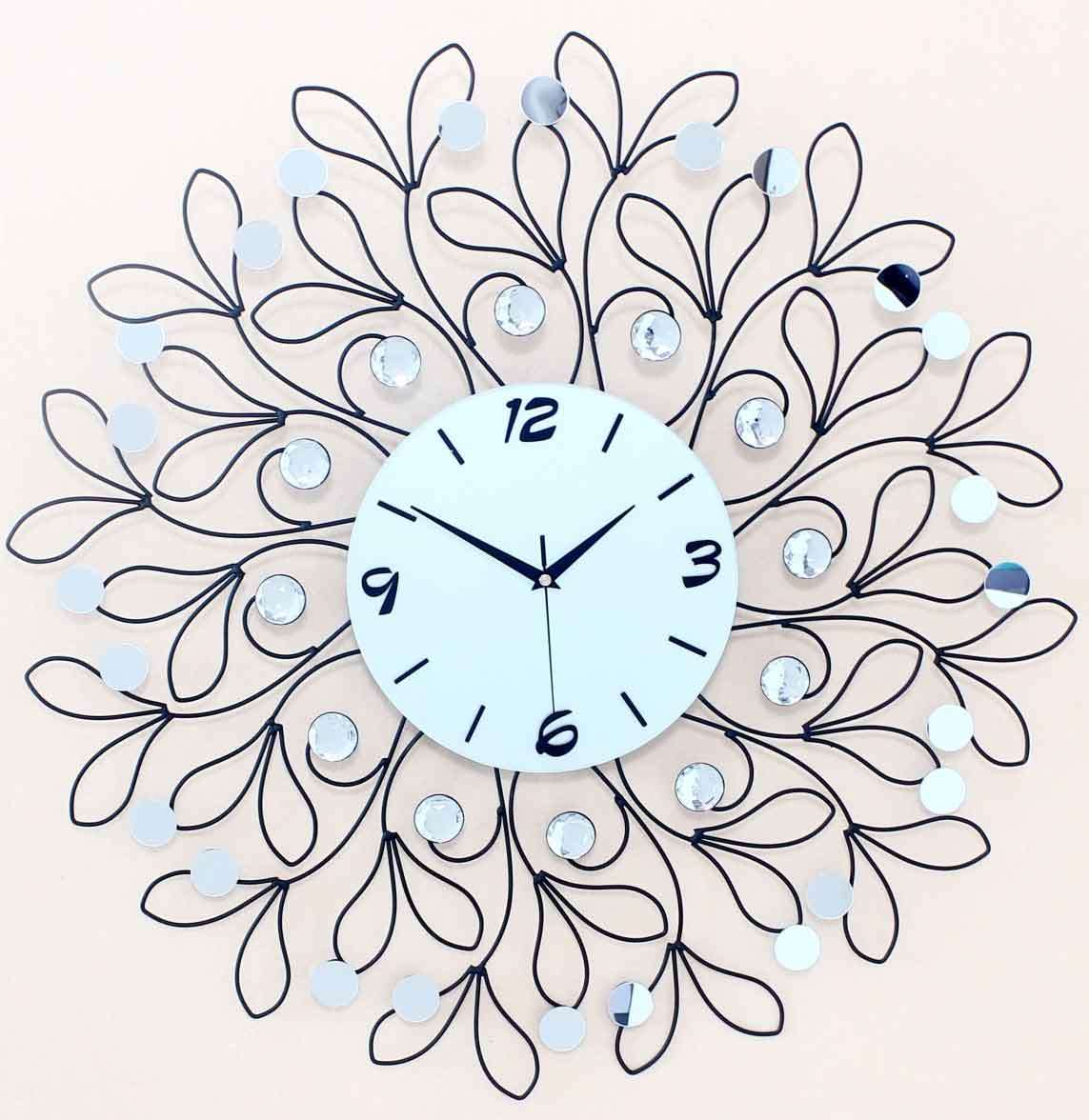 Hot Sale High Quality Metal Luxury Wall Clock for Decorative