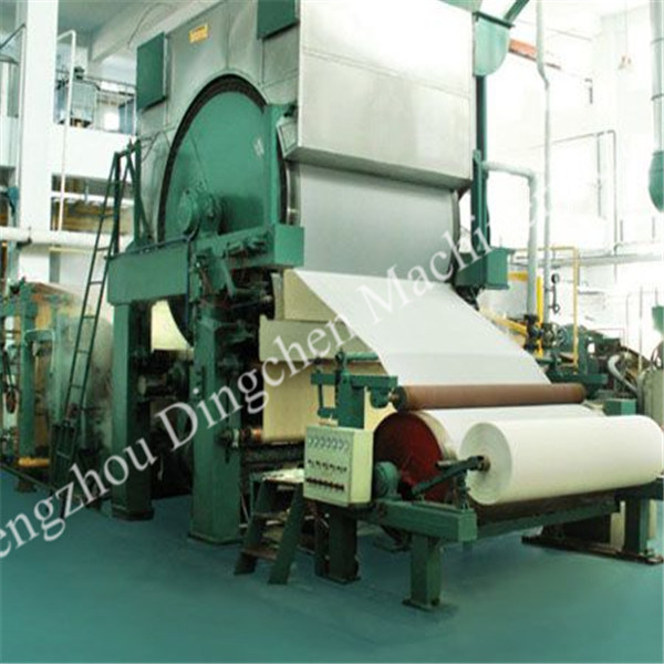 (HY-1880mm) Single-Cylinder and Single-Dryer Parent Toilet Paper Roll Making Machine Use Recycle Paper as Raw Material