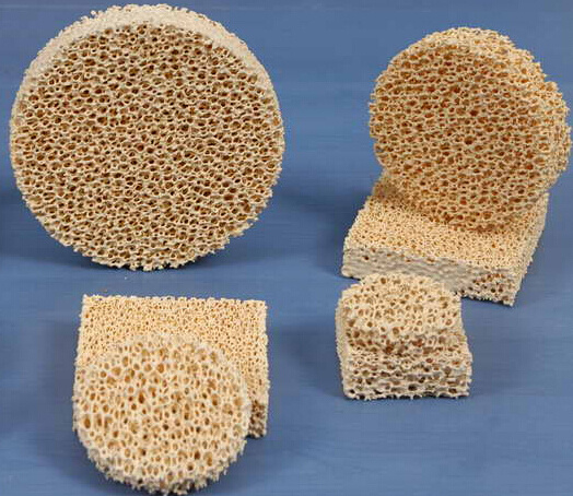 Zirconia Foam Ceramic Filtering Zirconium Oxide Ceramic Foam Filter