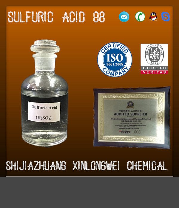 Industrial Standard Sulfuric Acid 98% 96% (Sulphuric Acid)