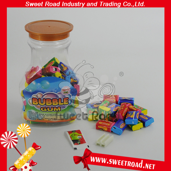 Drift Bottles Fruit Bubble Gum, Chewing Gum