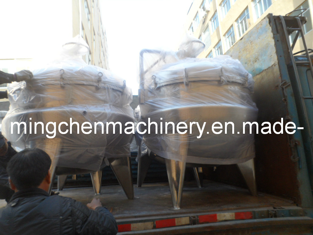 500L Meat Heating Jacketed Tanks Made of SUS304