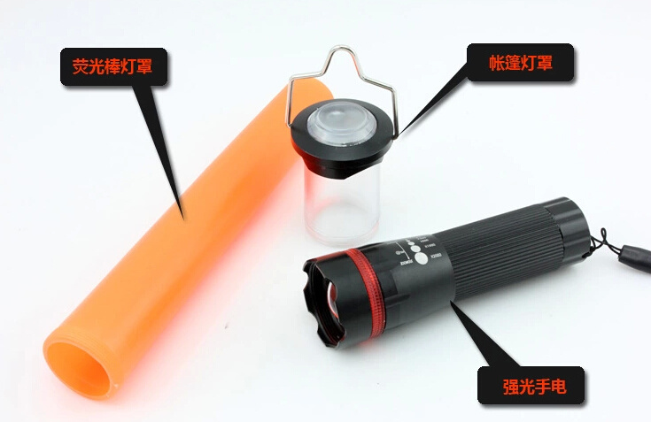 Rechargeable Traffic Baton Flashlight LED Torch