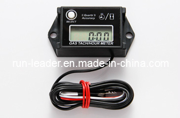 Gasoline Engine Digital Rpm Resettable Hour Meter for Generator