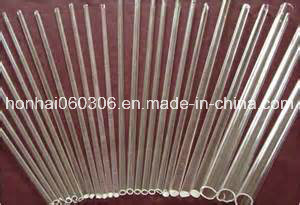 High Purity Clear Soda Lime Glass Tube, Exhaust Tube