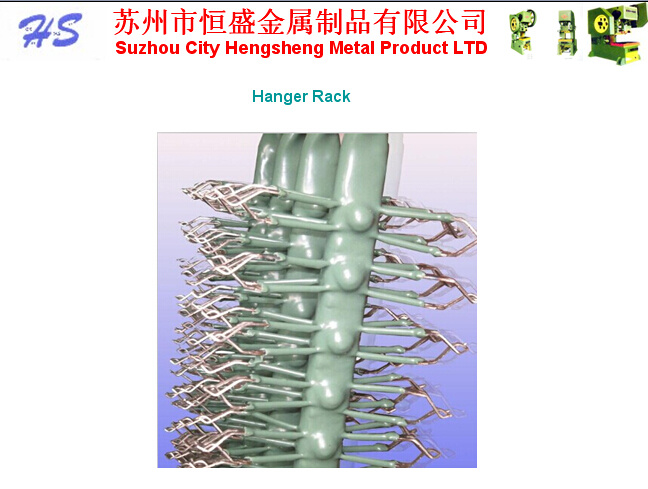 Electroplate Hanger Rack