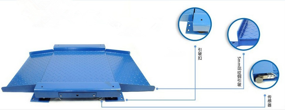 Scs-C Ultra Low Profile Floor Scales