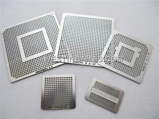 GPU CPU Csp Cache Hana Heated Stencil Template (5 Piece) for xBox360