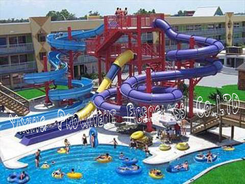 Waterslide Theme Park Project Park Slides