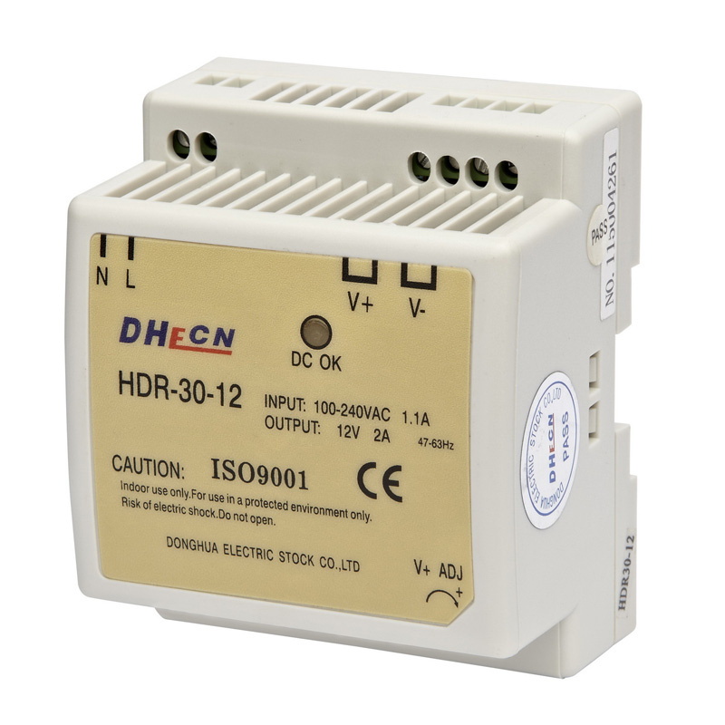 30W Single Output DIN Rail Power Supply