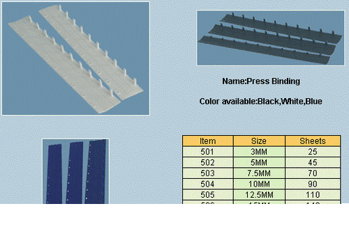Press Binding