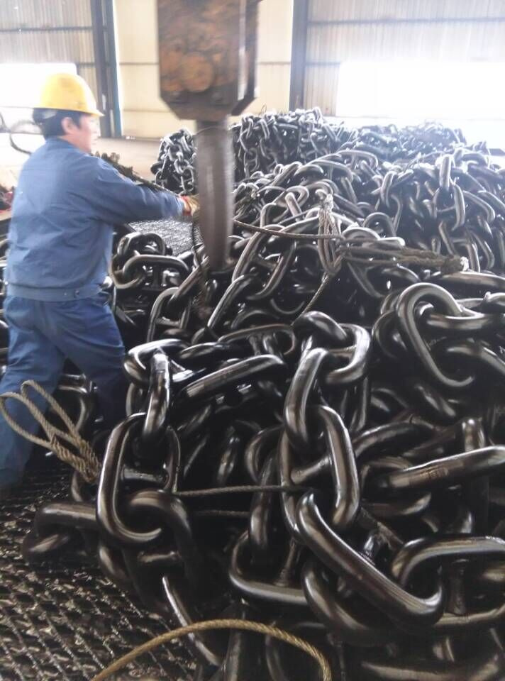 Marine Anchor Chain Studlink Chain Studless Chain Swivel and Shackle for Sale