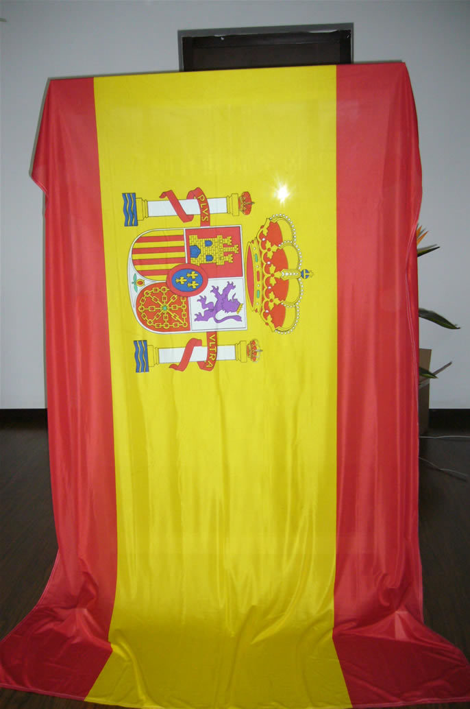 Spain Knitting Flag (nnf-003)