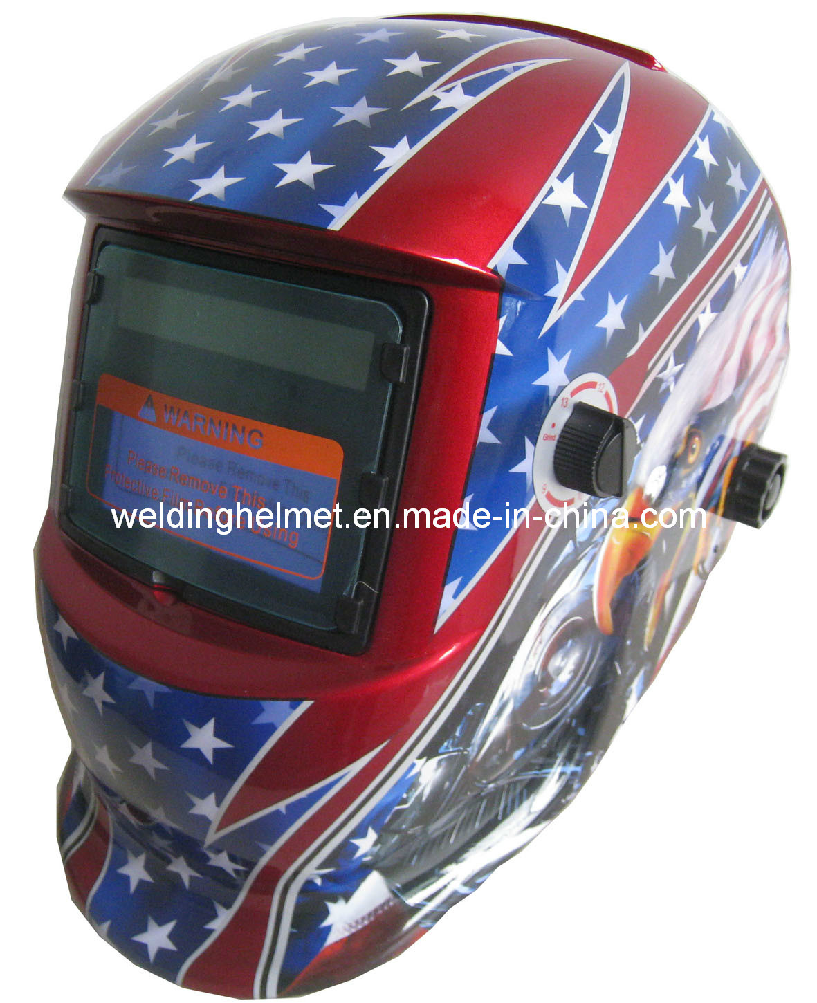 CE/ANSI, En379/9-13 Auto-Darkening Welding Helmet (E1190TB)