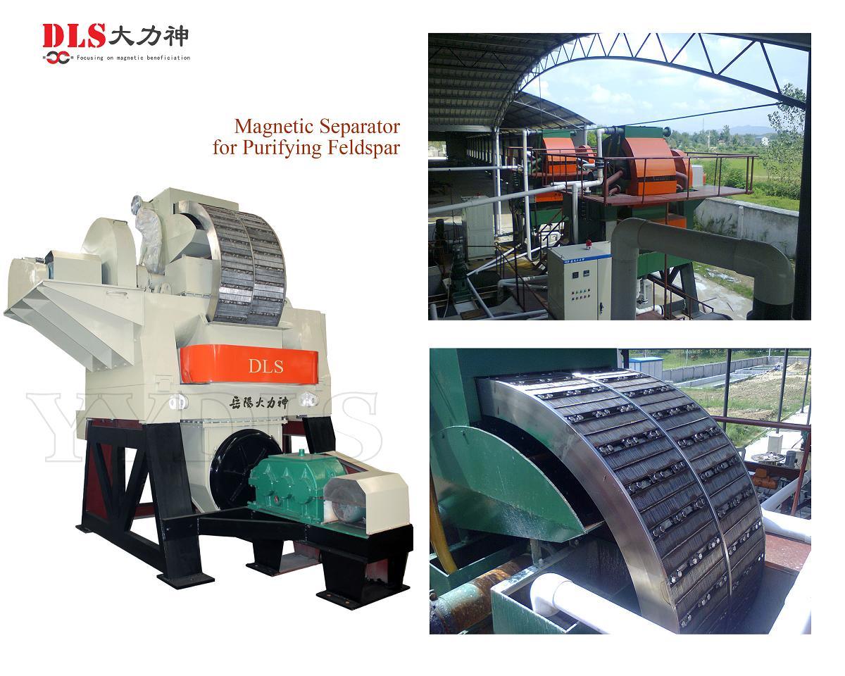 Wet High Intensity Magnetic Separator for Limonite Beneficiation (DLS)