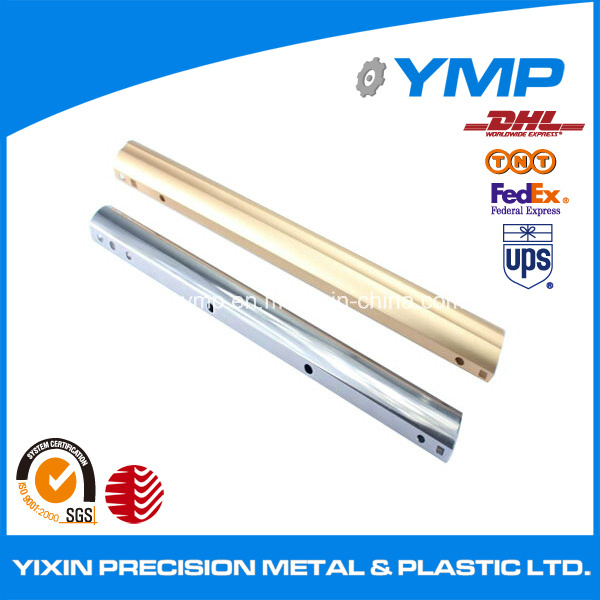 Custom Design Turning Parts Aluminum Tubes with Plating Finish