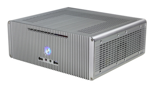 Silver Mini Itx Aluminum Case with 200W PSU (E-K5)