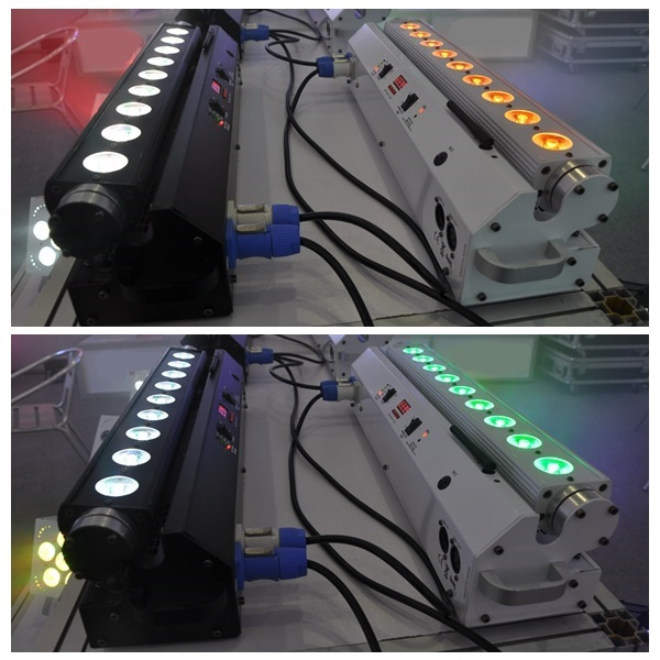 9X15W 5in1 Wireless DMX Battery Powered Stage Lighting
