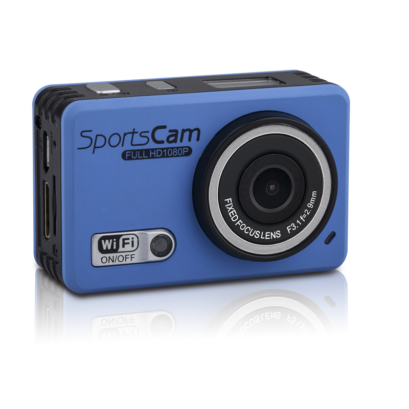 2015 Hot Sale Waterproof Full HD 1080P Sport Camera with Waterproof Case