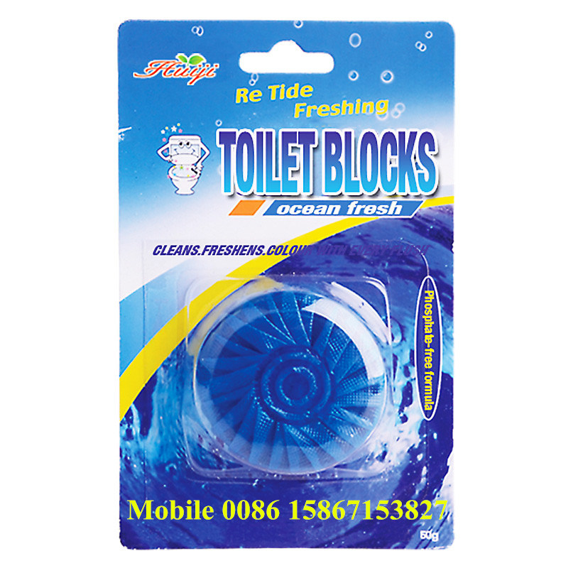 Deodorant Blue Toilet Block 50g/PCS