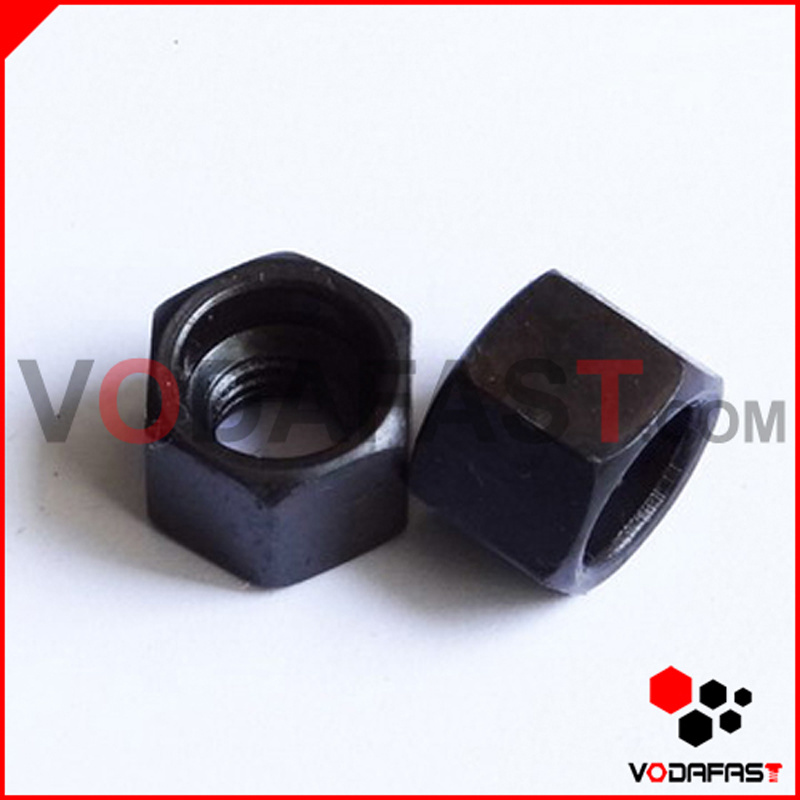 Non-Standard Hex Nuts Black Finished