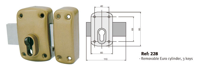 Rim Lock (228)